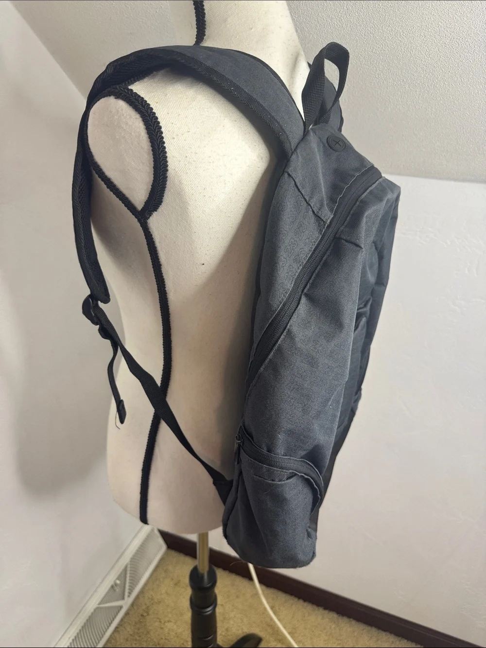 Jordan Gray and Black Men's Backpack - Jumpman Logo